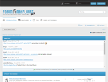 Tablet Screenshot of forum.maxflorec.com